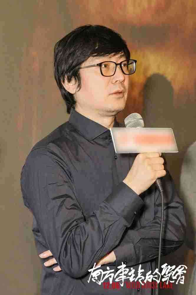 导演刁亦男现身广州路演